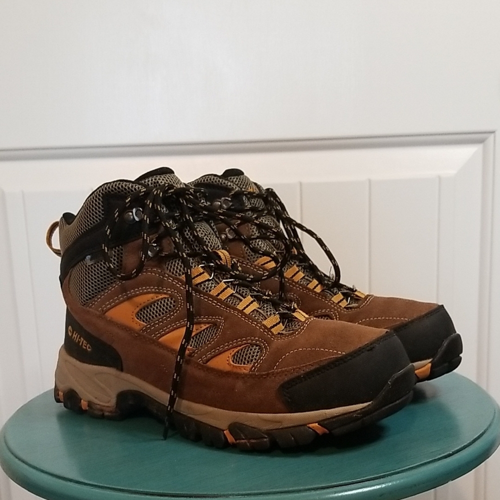 Hi-Tec Brown and Black Men's Trail Hiking Boots